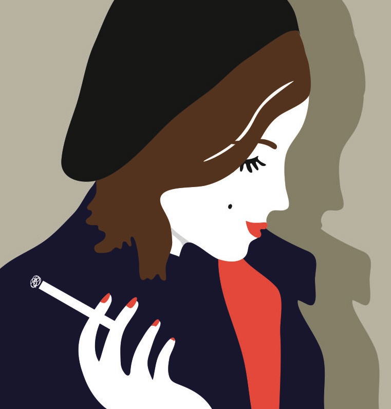 illustration peggy moquay fumeuse.jpg - Peggy MOQUAY | Virginie